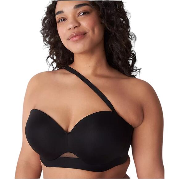 Cacique Lane Bryant Comfort Bliss Lined Multi-Way Bra, Size 38F, NWT - Picture 6 of 9